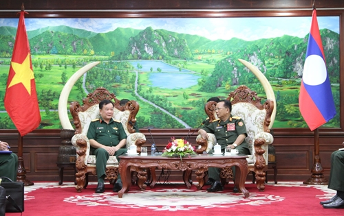 Đưa hợp tác quốc phòng Việt Nam - Lào ngày càng đi vào chiều sâu, thiết thực, hiệu quả